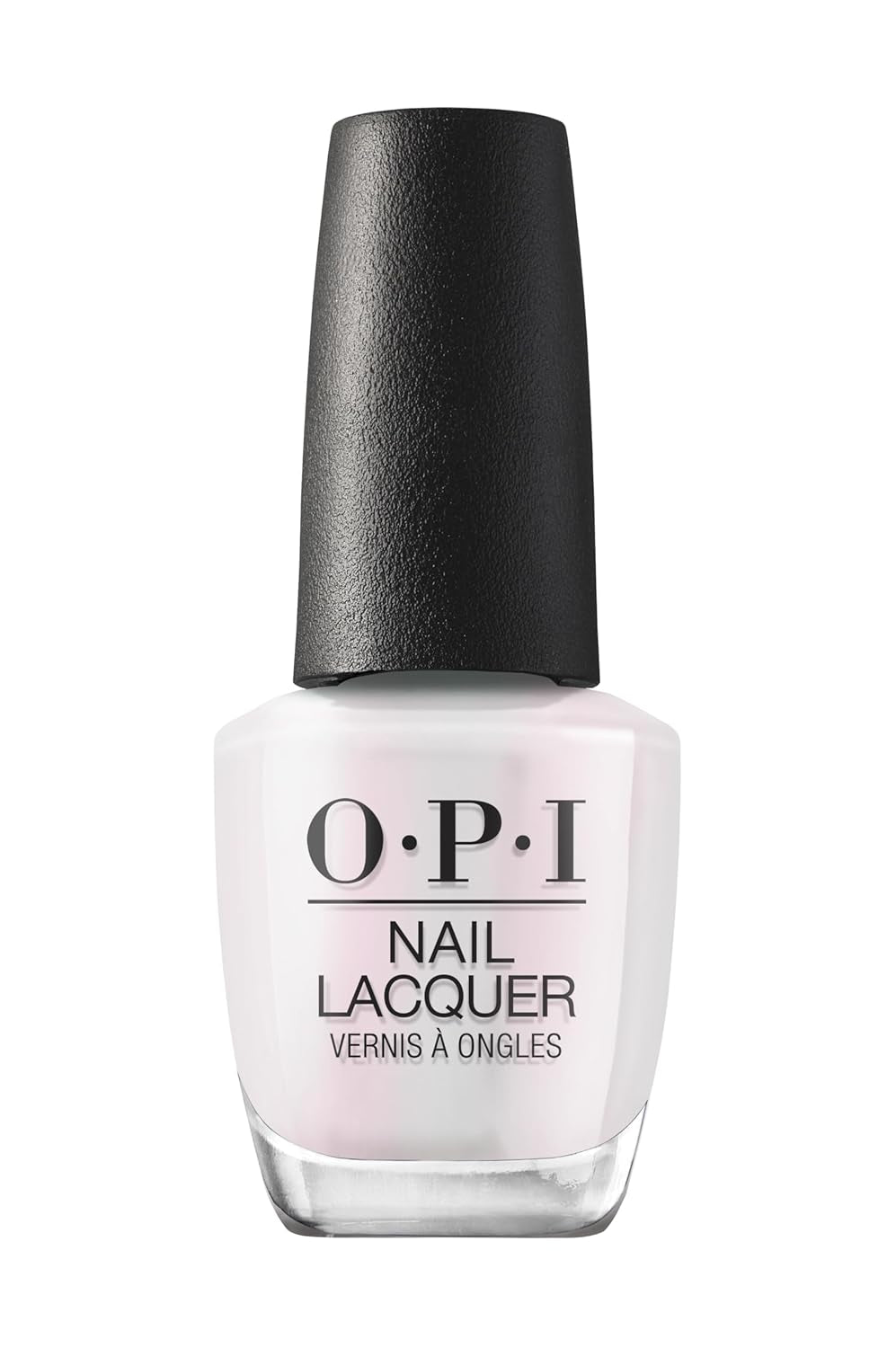 Nail Lacquer Nail Polish | Opaque Light White & Gray Shimmer Chip Resistant Nail Polish | Vegan, Fast Drying, Streak Free