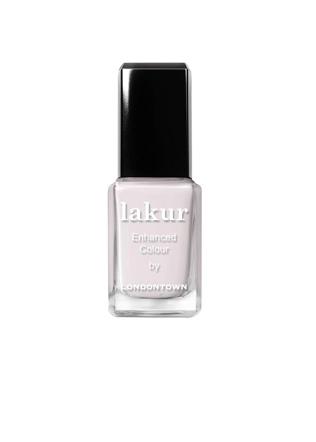 Pale Pink Glossy Nail Polish, Ski Bunny Lakur, Vegan Chip-Resistant Long-Lasting Nail Lacquer, 40 Fl Oz